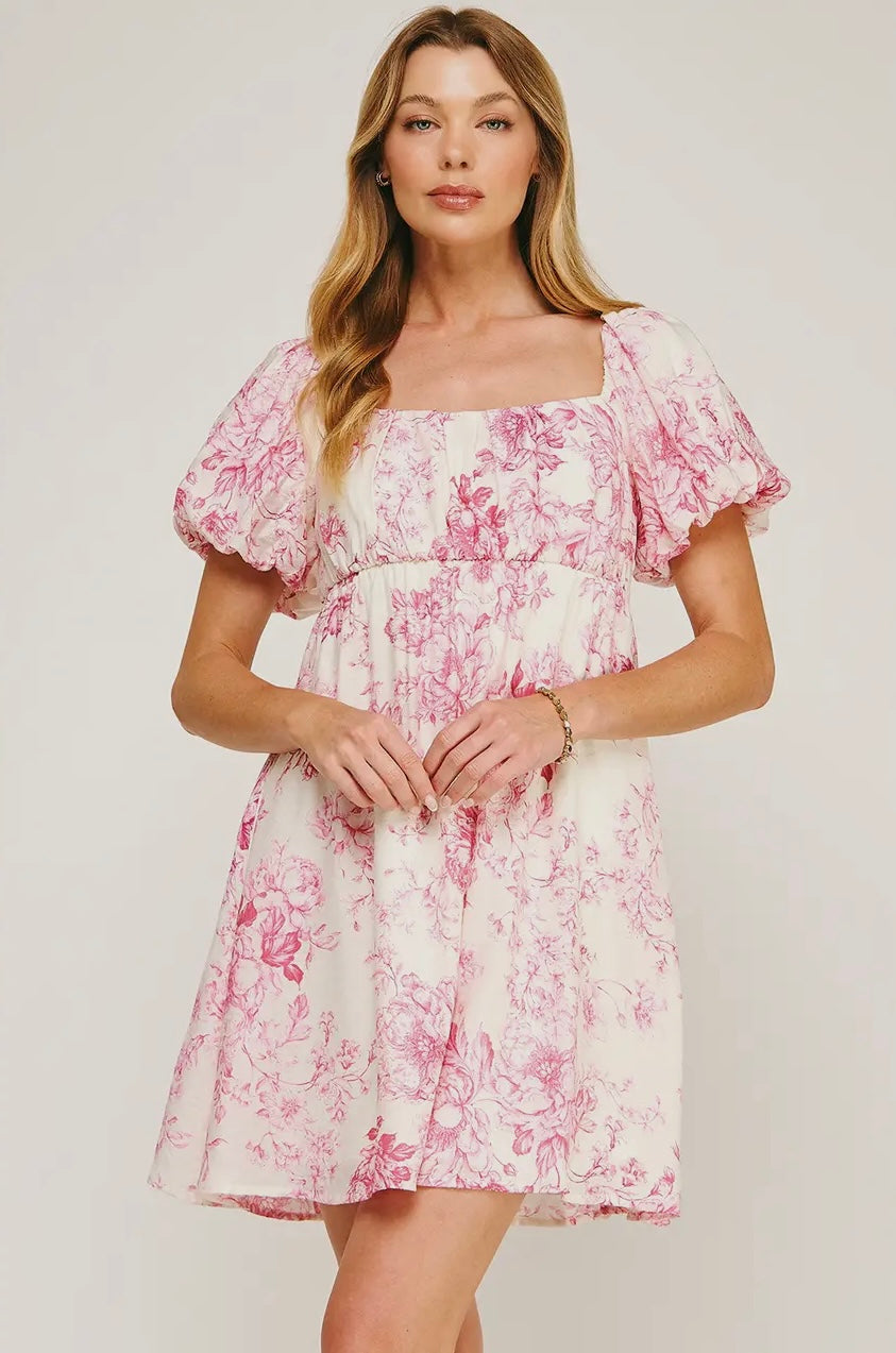 Presley Floral Garden Dress