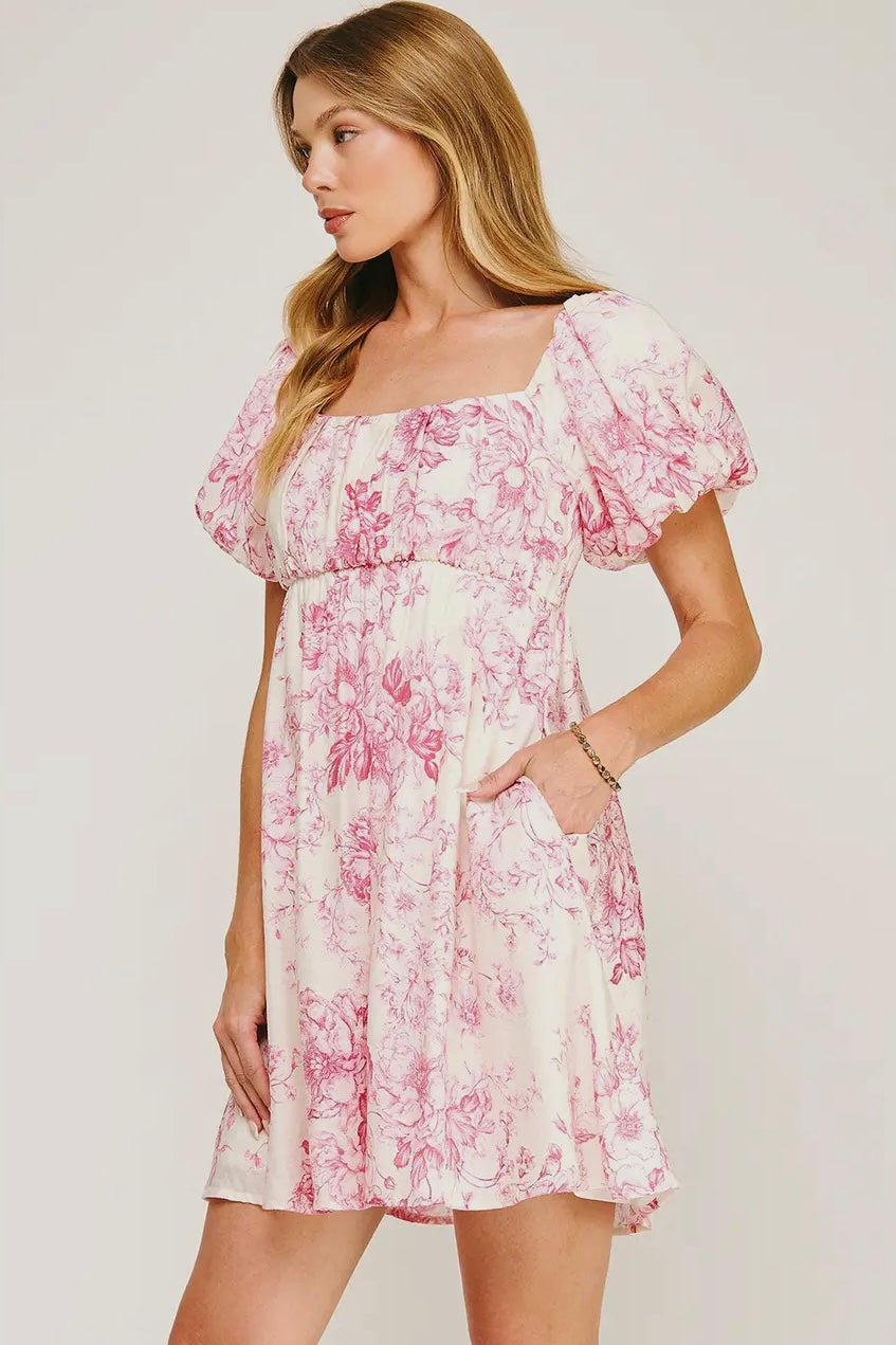 Presley Floral Garden Dress