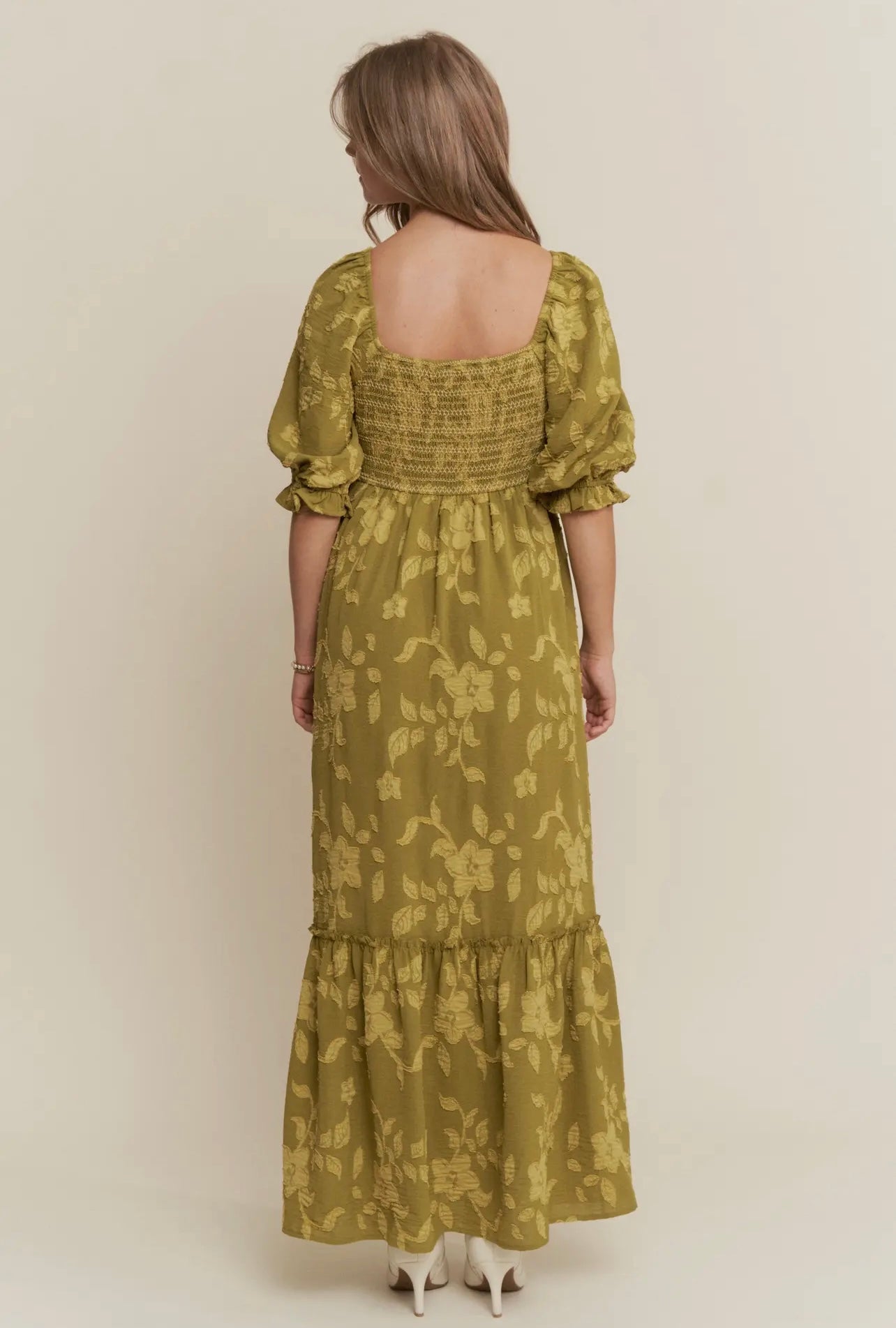 Eden Floral Smocked Maxi Dress