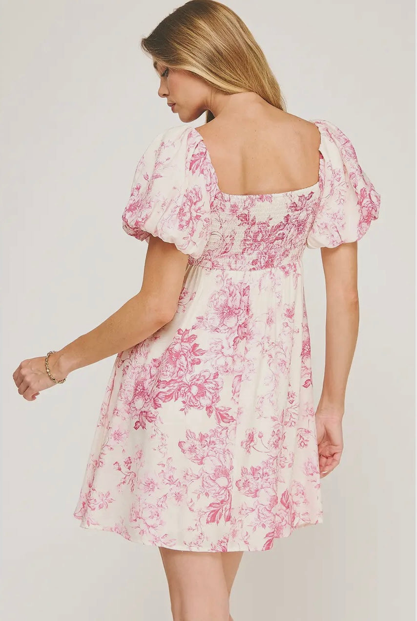 Presley Floral Garden Dress