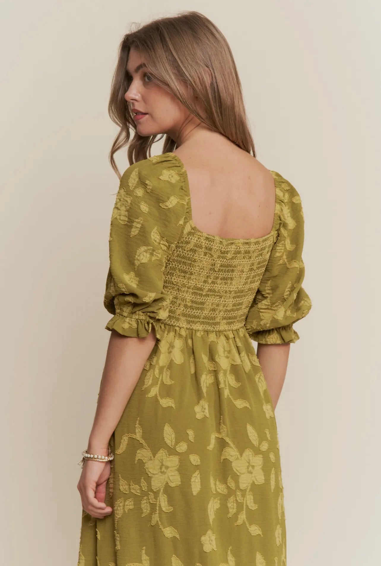 Eden Floral Smocked Maxi Dress