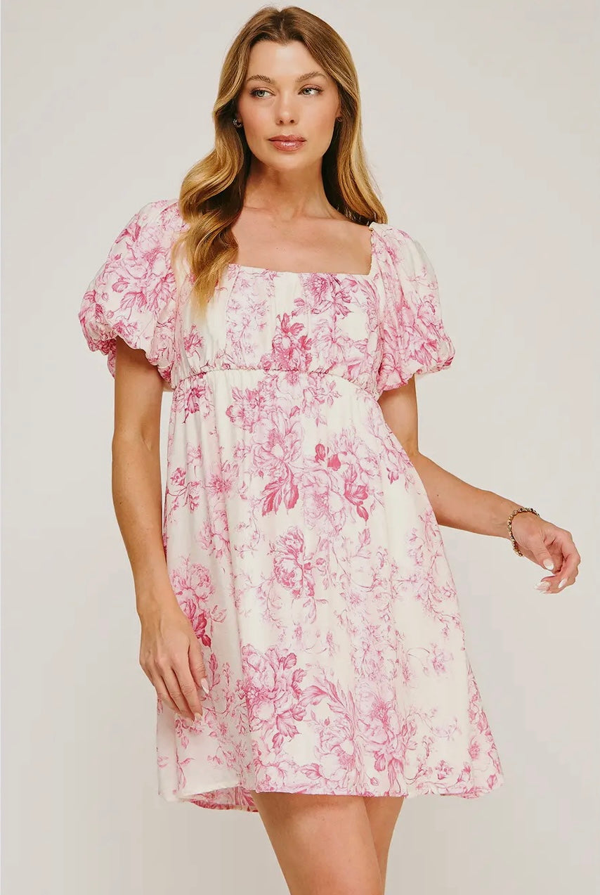 Presley Floral Garden Dress