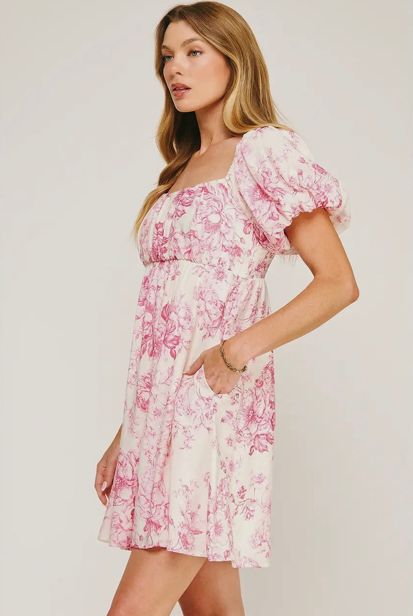 Presley Floral Garden Dress