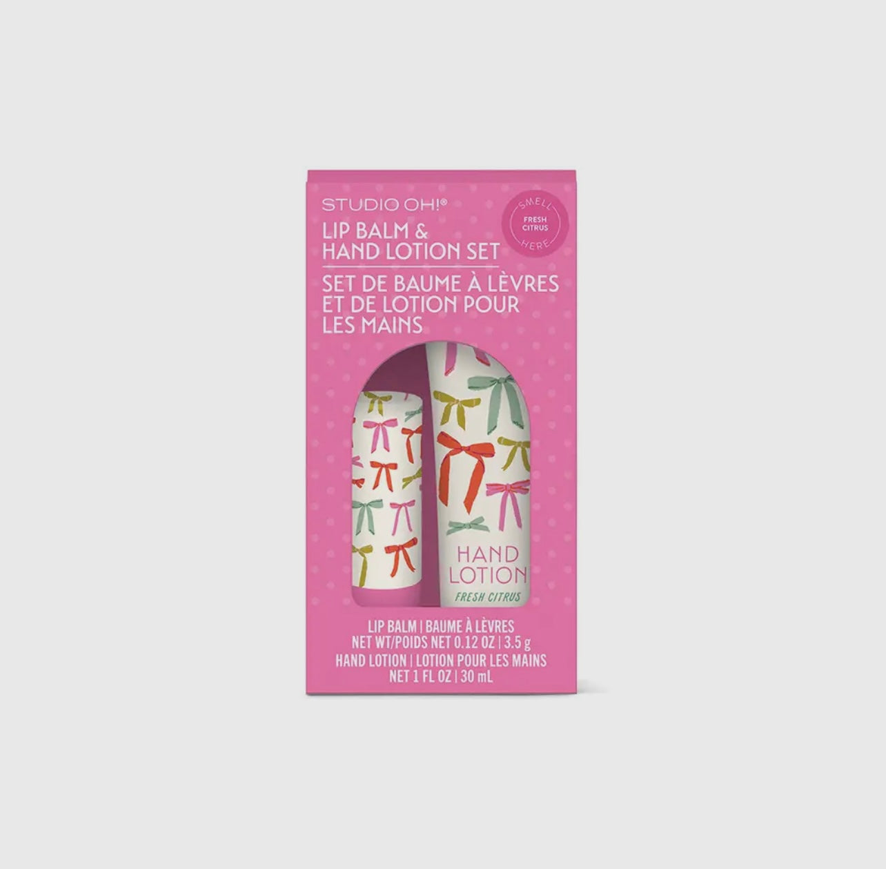 Put A Bow On It Lip Balm & Hand Lotion Set