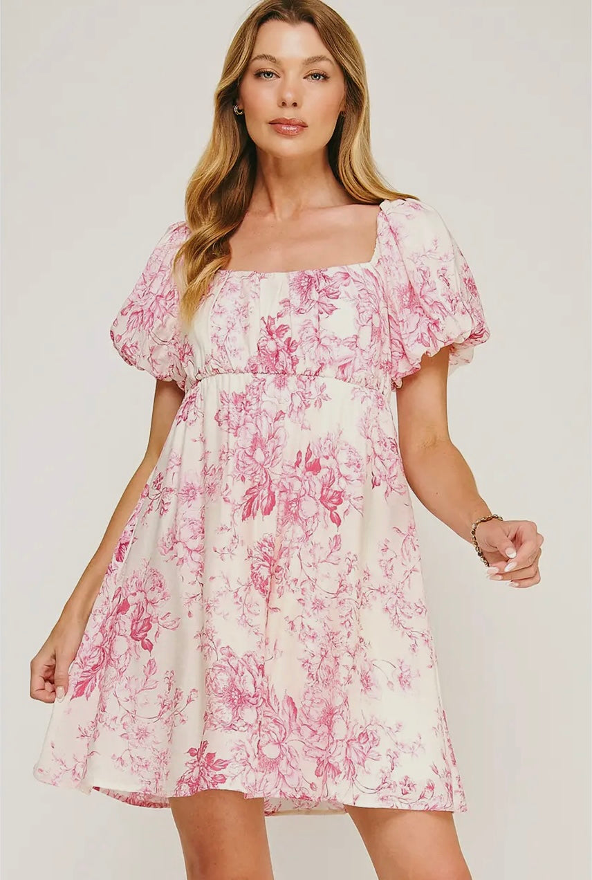 Presley Floral Garden Dress