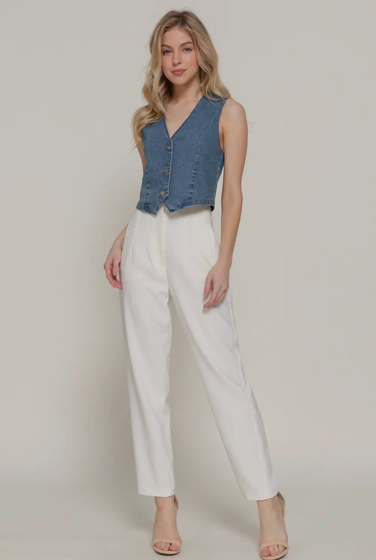 Denise Denim Vest