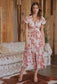 Daniella Floral V-Neck Dress
