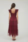Juliette Chiffon Smocked Midi Dress