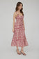 Olivia Bow Strap Midi Dress