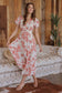 Daniella Floral V-Neck Dress
