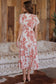 Daniella Floral V-Neck Dress
