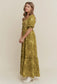 Eden Floral Smocked Maxi Dress