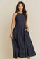 Helena Sleeveless Flare Maxi Dress