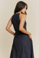 Helena Sleeveless Flare Maxi Dress
