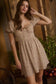 Genevieve Floral Sweetheart Mini Dress