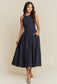 Helena Sleeveless Flare Maxi Dress